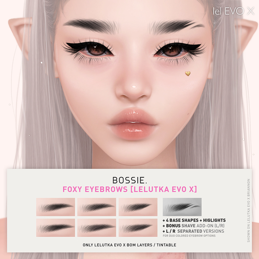 Bossie. foxy eyebrows [LeL EvoX] (wear me)