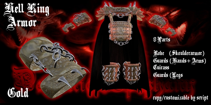 Hell King Armor GOLD!!!