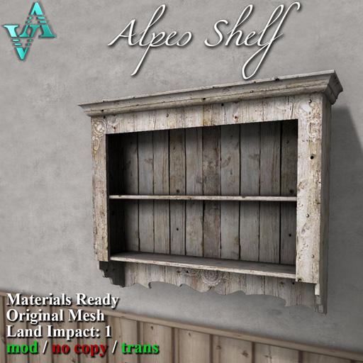 Atelier Visconti Alpes Shelf