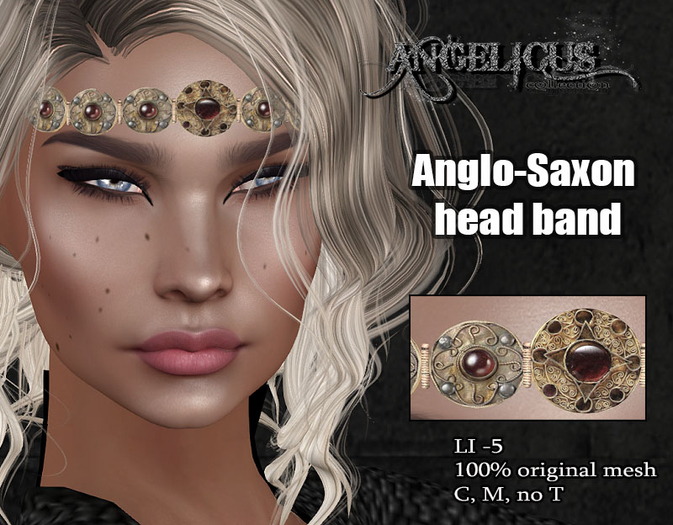 ::ANGELICUS:: Anglo-Saxon head band