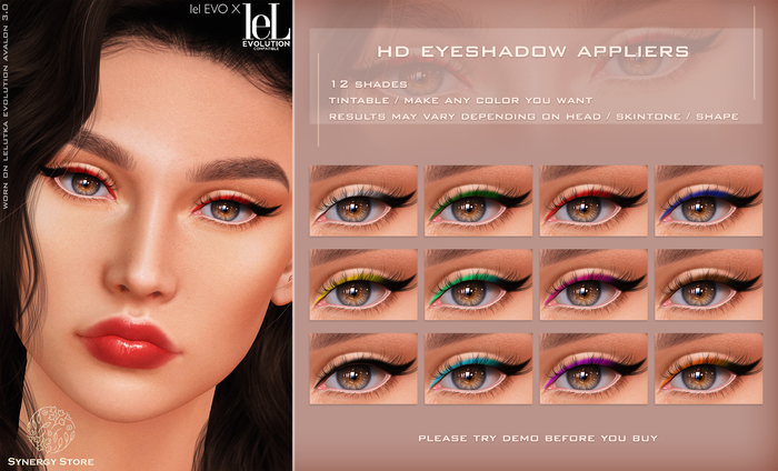 [SYN] Synergy HD Eyeshadow Ombra LELUTKA EVO/EVO X  (add me)