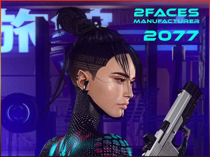 2faces - Hairbase - Cyberpunk 2077