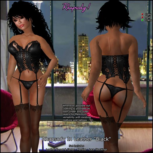 Rhapsody in Leather "Black"