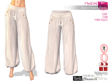Dae, Obj, FBX, And Texture Files Ladies Boho Harem Lounge Summer Beach Pants Maitreya, Slink, Belleza, Ocacin, Tonic