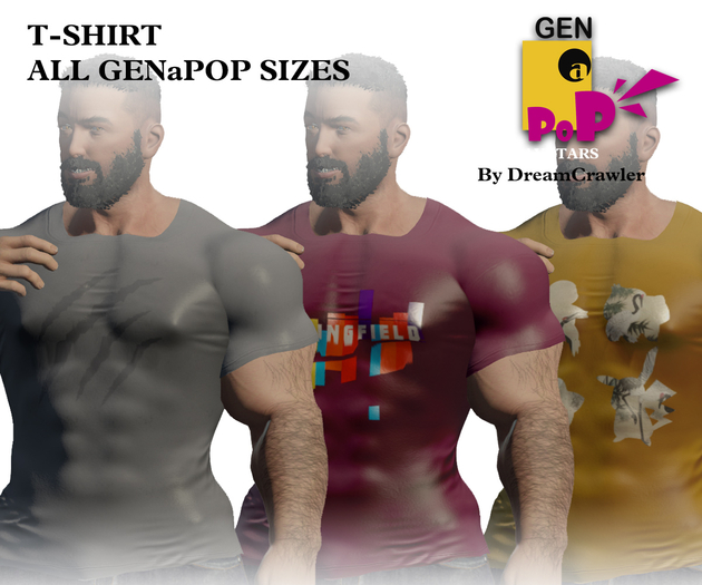 GENaPOP T-Shirt ( All Sizes Included )