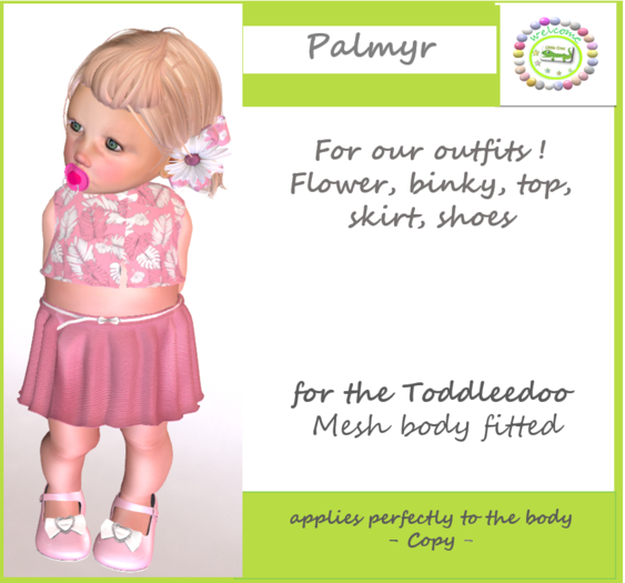 SKIRT ECOSS PALMYR ***Little Croc***