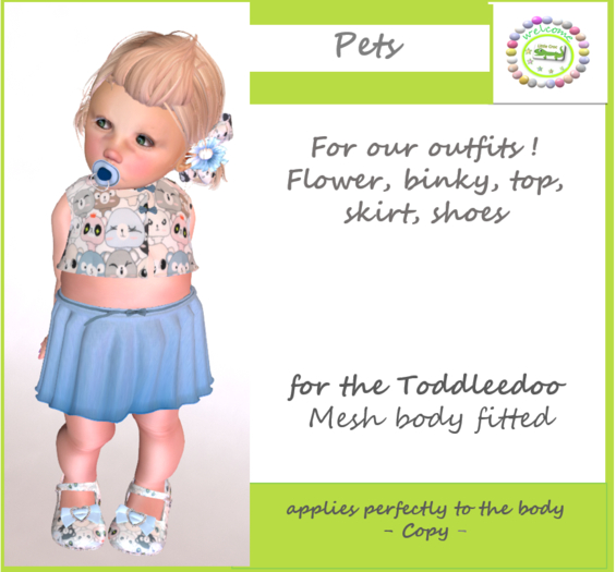 SKIRT ECOSS PET***Little Croc***