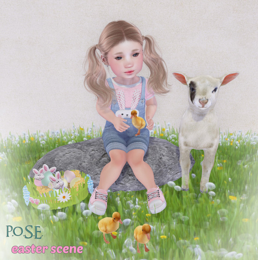 p.o.s.e. easter scene