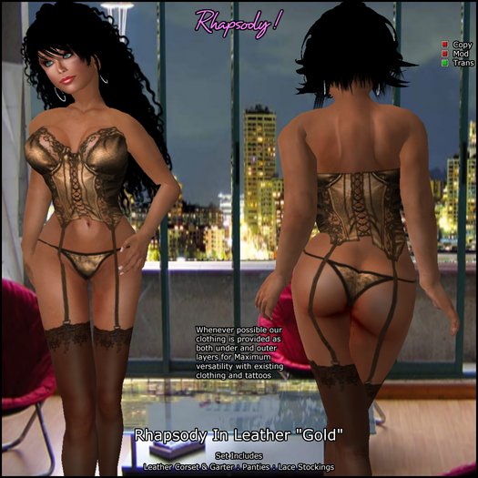 ラプソディインレザー"ブラック"