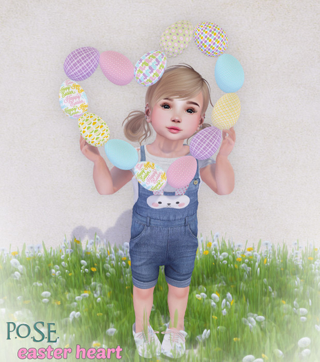p.o.s.e. easter heart