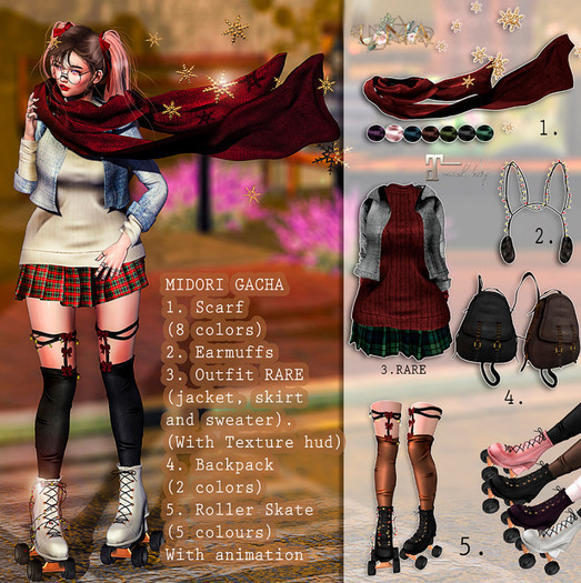 UNA. Midori Outfit RARE