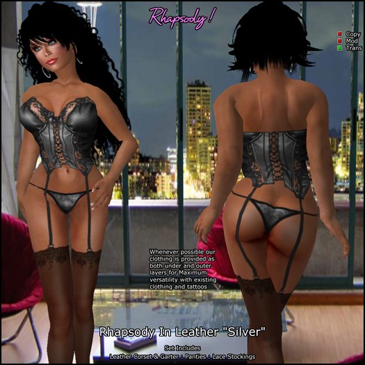 Rhapsody In Leather "Silver"