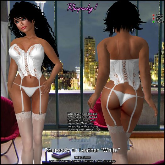 Rhapsody In Leather "White"