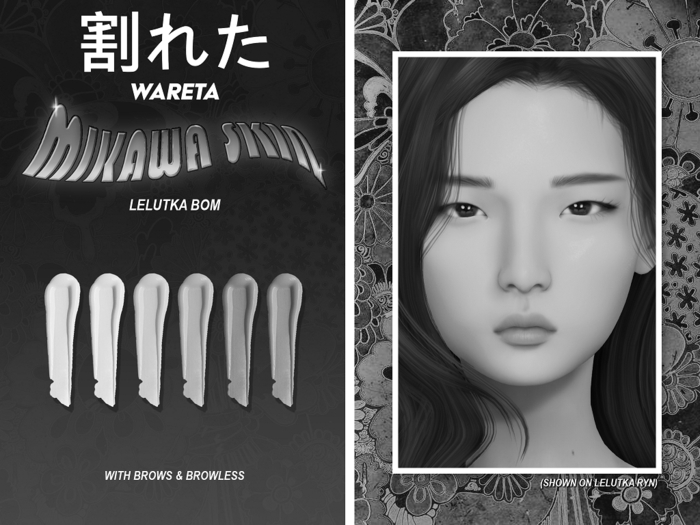 .WARETA. Mikawa Skin BoM - DEMO (Add Me!)