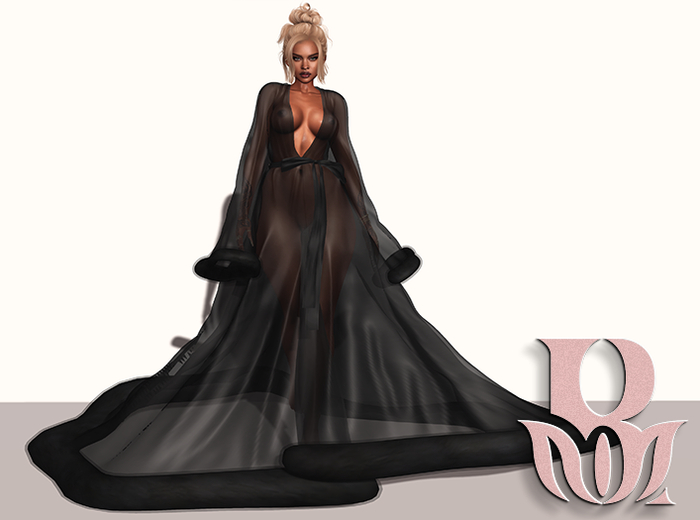 Rosary. Temptress . Robe Black