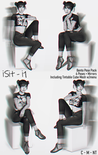 [piXit] iSit - i1 - Pose Pack - F