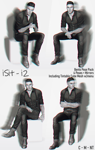 [piXit] iSit - i2 - Pose Pack - M