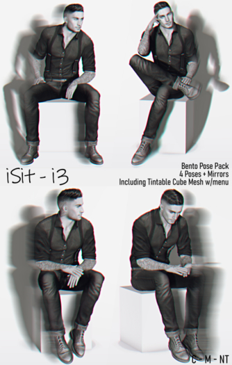[piXit] iSit - i3 - Pose Pack - M