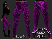 Fashion Style Bad Girl Clothes Leo Leggins pinky pink, Neko,Kitty,Punk,Emo,Girl,Girly