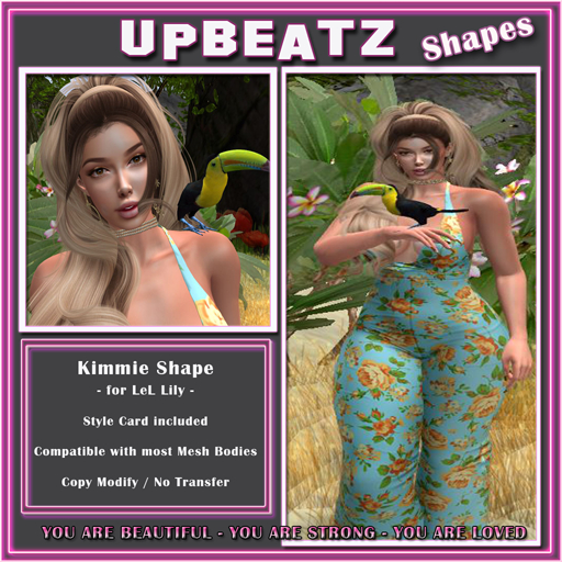 UpBeatZ: Kimmie Shape LeL Lilly Head