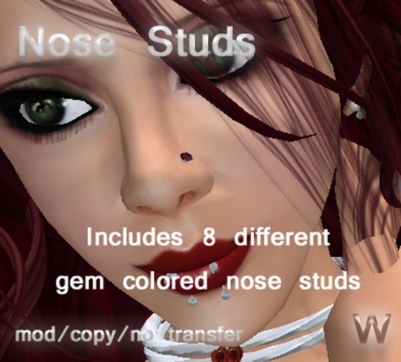 ~WC~ Nose Studs