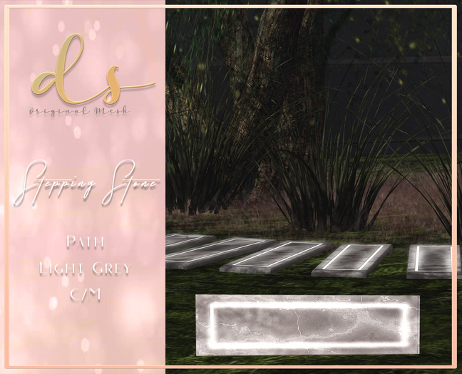 Dark Secrets - Stepping Stone - Light Grey