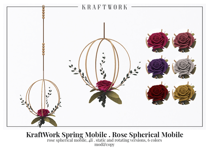KraftWork Spring Mobiles . Spherical (Add Me)