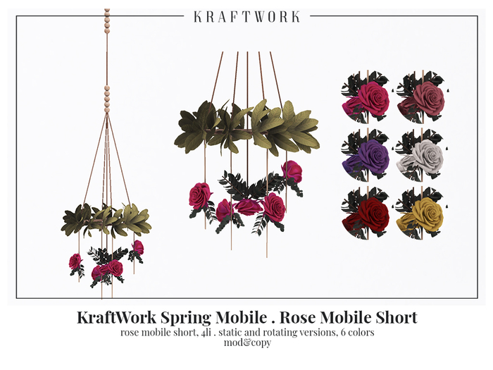 KraftWork Spring Mobiles . Short (Add Me)