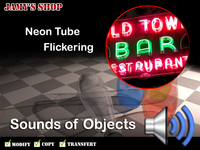 Sound - Neon Tube Light Flickering FP
