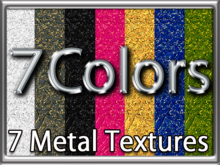 Zoy Texture [ Metal Texture 15 ] Seamless - 7 Colors