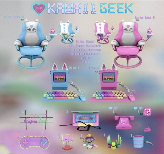 ASURA. Kawaii Geek Plants