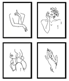 Wall Decor - Woman Sketched