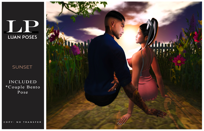 LUAN POSES  Sunset