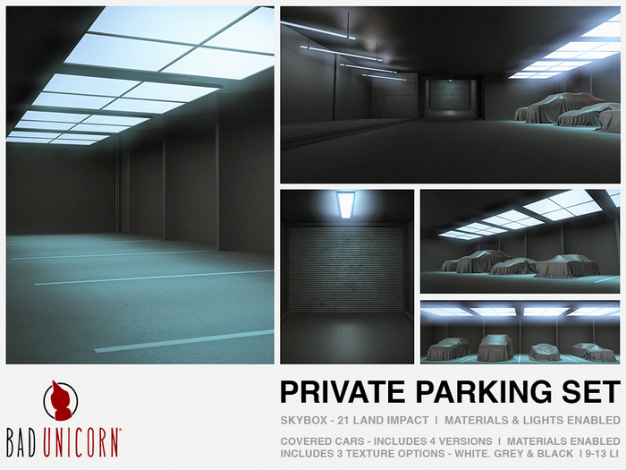 Private Parking FATPACK (Skybox & Cars)