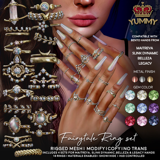 (Yummy) Fairytale Ring Set