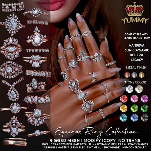 (Yummy) Equinox Ring Collection
