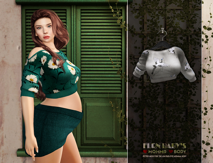 [FLRN DESIGN] - Gia Top Pattern Gray