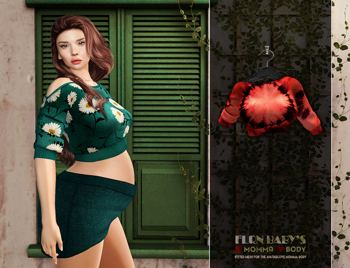 [FLRN DESIGN] - Gia Top Batik Red
