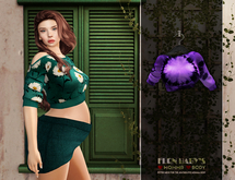 [FLRN DESIGN] - Gia Top Batik Purple