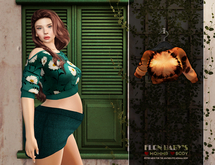 [FLRN DESIGN] - Gia Top Batik Orange