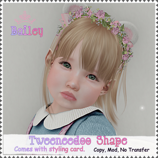 Bailey Shape for Tweeneedoo Breeze head.