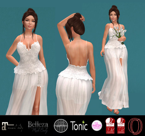 Offert Beach Wedding Dress