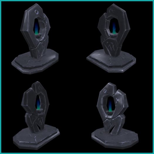 The Old Rune Stone. (Mesh)