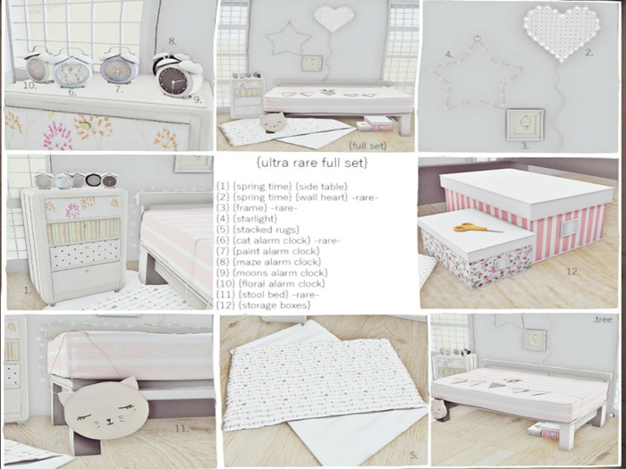 .tree {spring time} {side table} {1}