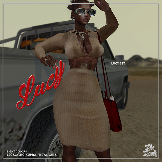 LieLack. lucy set / plata