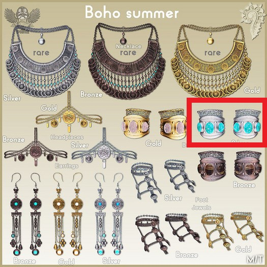 [The Forge] Boho Bracelets, Silver