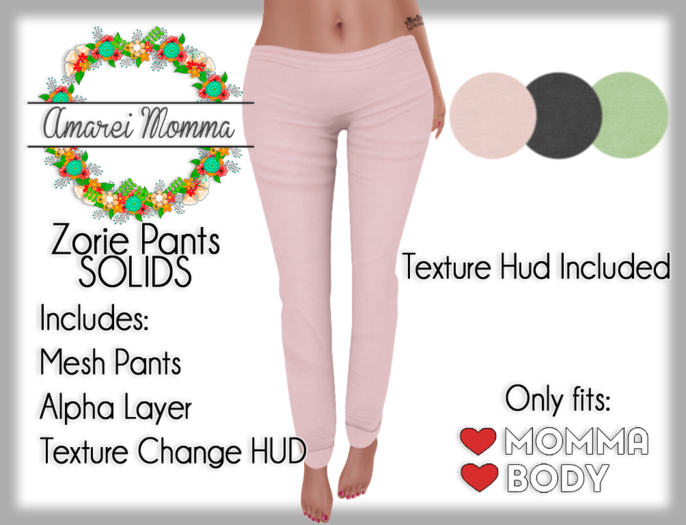 Amarei Momma [Zorie Pants SOLID]