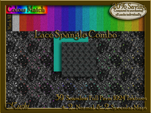 Lace Spangle Combo Seamless Texture Set