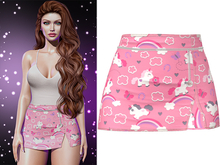 Serena Skirt [Unicorn Pink] - Maitreya • Legacy • Freya