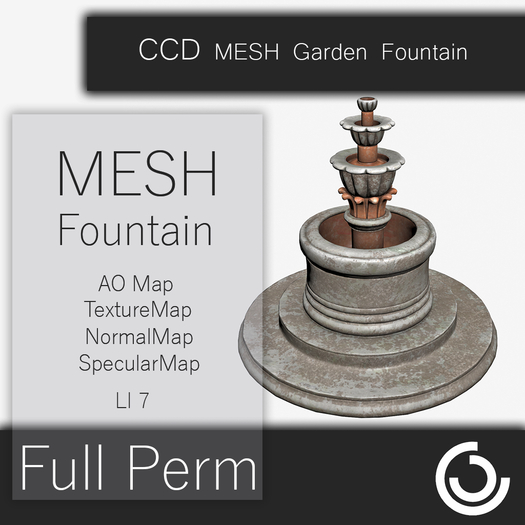 MESH Garden Fountain